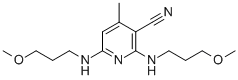 3-CYANO-4-METHYL-2,6-BISMETHOXY PROPYLAMINO PYRIDINE CAS#: 51560-72-6