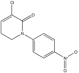 3-Chloro-1-(4-nitrophenyl)-5,6-dihydropyridin-2(1H)-one CAS#: 536760-29-9