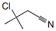 3-Chloro-3-methylbutyronitrile CAS#: 53897-47-5