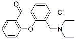 3-Chloro-4-[(diethylamino)methyl]-9H-xanthen-9-one CAS#: 43159-87-1