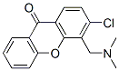 3-Chloro-4-[(dimethylamino)methyl]-9H-xanthen-9-one CAS#: 43159-86-0