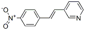 3-[(E)-2-(4-nitrophenyl)ethenyl]pyridine CAS#: 5847-74-5