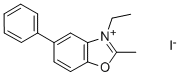 3-ETHYL-2-METHYL-5-PHENYL-BENZOOXAZOL-3-IUM IODIDE CAS#: 54919-49-2