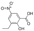 3-Ethyl-2-hydroxy-5-nitrobenzoic acid CAS#: 56911-72-9
