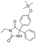 3-Ethyl-5-phenyl-5-[4-(trimethylsiloxy)phenyl]-2,4-imidazolidinedione CAS#: 57326-27-9