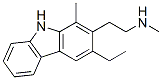 3-Ethyl-N,1-dimethyl-9H-carbazole-2-ethanamine CAS#: 55044-78-5