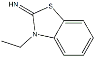 3-Ethylbenzo[d]thiazol-2(3H)-iMine CAS#: 53641-17-1