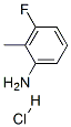 3-FLUORO-2-METHYLANILINE HYDROCHLORIDE CAS#: 654-20-6