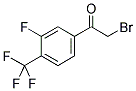 3-FLUORO-4-(TRIFLUOROMETHYL)PHENACYL BROMIDE CAS#: 544429-22-3