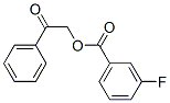 3-Fluorobenzoic acid phenacyl ester CAS#: 55153-23-6