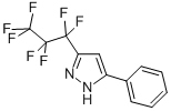 3-(HEPTAFLUORO-1-PROPYL)-5-PHENYLPYRAZOLE CAS#: 54864-78-7