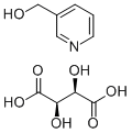 3-HYDROXYMETHYLPYRIDINIUMHYDROGEN-L(+)-TARTARIC ACID SALT CAS#: 6164-87-0