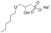 3-(Hexyloxy)-2-hydroxy-1-propanesulfonic acid sodium salt CAS#: 58965-17-6