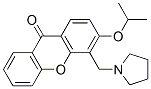 3-Isopropoxy-4-[(1-pyrrolidinyl)methyl]-9H-xanthen-9-one CAS#: 58741-68-7