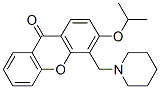 3-Isopropoxy-4-(piperidinomethyl)-9H-xanthen-9-one CAS#: 58741-69-8