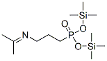 [3-(Isopropylideneamino)propyl]phosphonic acid bis(trimethylsilyl) ester CAS#: 55108-72-0