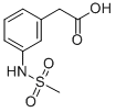 3-(METHANESULFONYLAMINO)PHENYLACETIC ACID CAS#: 407640-21-5