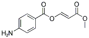 3-METHOXY-3-OXO-1-PROPENYL 4-AMINOBENZENECARBOXYLATE CAS#: 400878-23-1