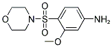 3-METHOXY-4-(MORPHOLINE-4-SULFONYL)-PHENYLAMINE CAS#: 436091-52-0