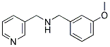 (3-METHOXY-BENZYL)-PYRIDIN-3-YLMETHYL-AMINE CAS#: 510723-55-4