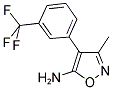 3-METHYL-4-[3-(TRIFLUOROMETHYL)PHENYL]-5-ISOXAZOLAMINE CAS#: 446276-00-2