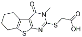 (3-METHYL-4-OXO-3,4,5,6,7,8-HEXAHYDRO-BENZO-[4,5]THIENO[2,3-D]PYRIMIDIN-2-YLSULFANYL)ACETIC ACID CAS#: 59898-74-7