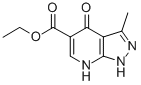 3-METHYL-4-OXO-4,7-DIHYDRO-1H-PYRAZOLO[3,4-B]PYRIDINE-5-CARBOXYLIC ACID ETHYL ESTER CAS#: 52744-83-9