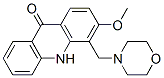 3-Methoxy-4-(morpholinomethyl)-9(10H)-acridone CAS#: 58324-16-6
