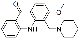 3-Methoxy-4-(piperidinomethyl)-9(10H)-acridone CAS#: 58324-15-5