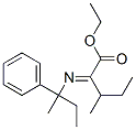 3-Methyl-2-[(1-methyl-1-phenylpropyl)imino]pentanoic acid ethyl ester CAS#: 49707-59-7