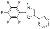 3-Methyl-2-(pentafluorophenyl)-5-phenyloxazolidine CAS#: 55145-62-5