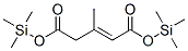 3-Methyl-2-pentenedioic acid bis(trimethylsilyl) ester CAS#: 55887-63-3