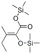 3-Methyl-2-[(trimethylsilyl)oxy]-2-pentenoic acid trimethylsilyl ester CAS#: 55320-09-7