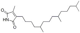 3-Methyl-4-(5,9,13-trimethyltetradecyl)-1H-pyrrole-2,5-dione CAS#: 55268-59-2