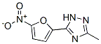 3-Methyl-5-(5-nitro-2-furanyl)-1H-1,2,4-triazole CAS#: 5019-56-7