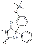 3-Methyl-5-phenyl-5-[3-[(trimethylsilyl)oxy]phenyl]-2,4-imidazolidinedione CAS#: 55191-27-0