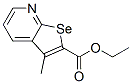 3-Methylselenolo[2,3-b]pyridine-2-carboxylic acid ethyl ester CAS#: 55108-59-3