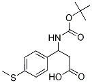 3-N-BOC-3-(4-METHYLTHIOPHENYL)PROPIONIC ACID CAS#: 454473-83-7