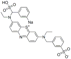3-[N-Ethyl-N-(3-sulfonatobenzyl)amino]-7-[N-ethyl-N-(3-sodiosulfobenzyl)amino]phenothiazin-5-ium CAS#: 6379-04-0