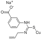3-[(N-prop-2-enyl-C-sulfido-carbonimidoyl)amino]benzoate CAS#: 5965-40-2