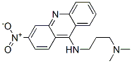 3-Nitro-9-[3-(dimethylamino)propylamino]acridine CAS#: 6237-24-7