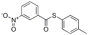 3-Nitrothiobenzoic acid S-(4-methylphenyl) ester CAS#: 52909-89-4