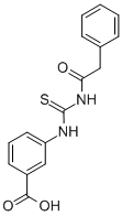 3-[[[(PHENYLACETYL)AMINO]THIOXOMETHYL]AMINO]-BENZOIC ACID CAS#: 433967-43-2