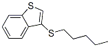 3-(Pentylthio)benzo[b]thiophene CAS#: 54833-37-3