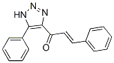 3-Phenyl-1-(5-phenyl-1H-1,2,3-triazol-4-yl)-2-propen-1-one CAS#: 51719-82-5