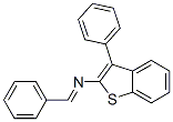 3-Phenyl-N-(phenylmethylene)benzo[b]thiophen-2-amine CAS#: 51324-20-0