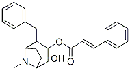3-Phenylpropenoic acid 6-hydroxy-8-methyl-2-benzyl-8-azabicyclo[3.2.1]octan-3-yl ester CAS#: 55925-24-1