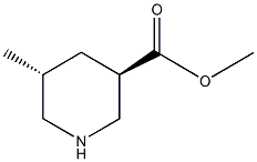 3-Piperidinecarboxylicacid,5-methyl-,methylester,(3R,5R)-(9CI) CAS#: 405513-10-2