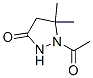 3-Pyrazolidinone,  1-acetyl-5,5-dimethyl- CAS#: 49629-12-1