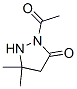 3-Pyrazolidinone,  2-acetyl-5,5-dimethyl- CAS#: 49629-18-7